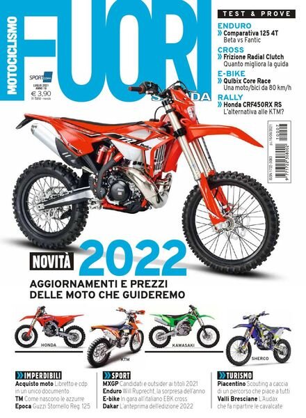 Motociclismo Fuoristrada – Luglio 2021 Cover