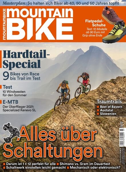 MOUNTAINBIKE – 31 Mai 2021 Cover