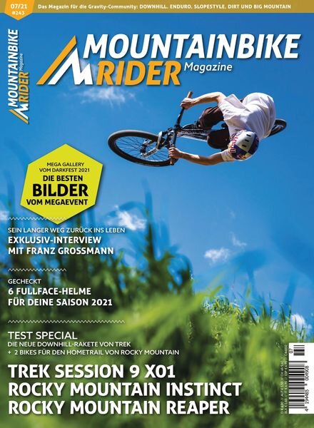 Mountainbike Rider Magazine – 17 Juni 2021 Cover