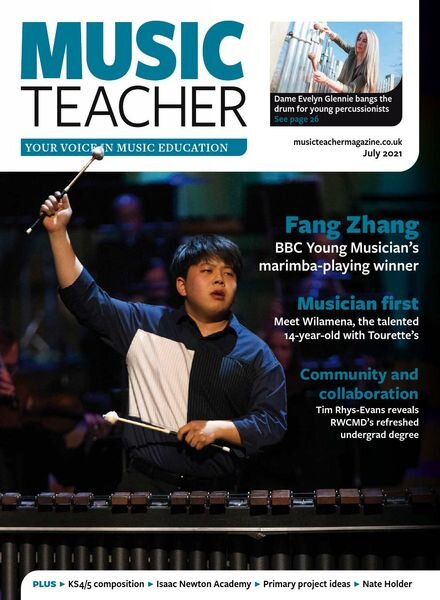 Music Teacher – Volume 100 N 7 – July 2021 Cover