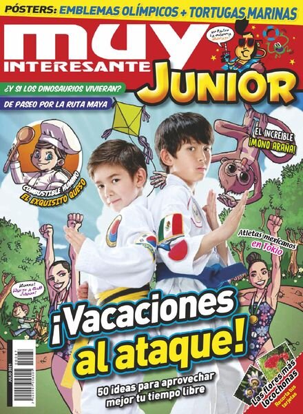Muy Interesante Junior Mexico – julio 2021 Cover
