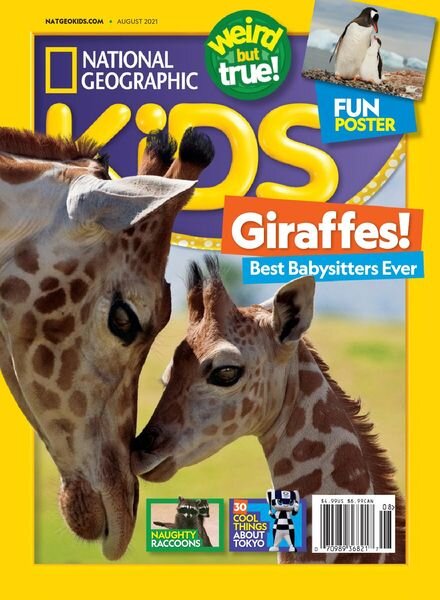 National Geographic Kids USA – August 2021 Cover