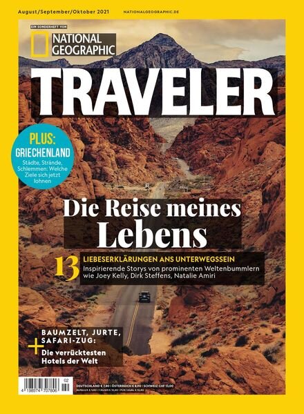 National Geographic Traveler – August 2021 Cover