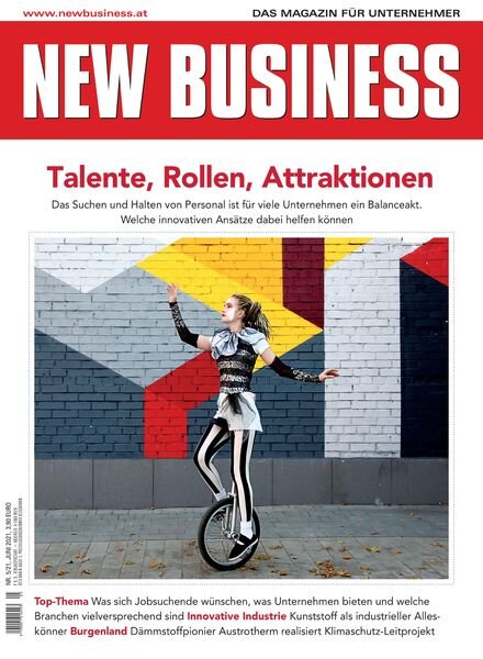 NEW BUSINESS – 10 Juni 2021 Cover