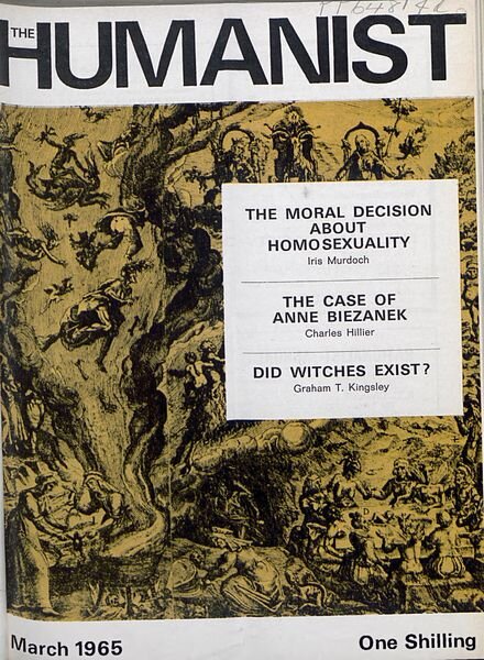New Humanist – The Humanist, March 1965 Cover