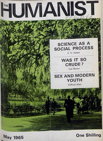 New Humanist – The Humanist, May 1965 Cover
