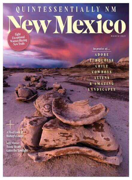 New Mexico Magazine – March 2021 Cover