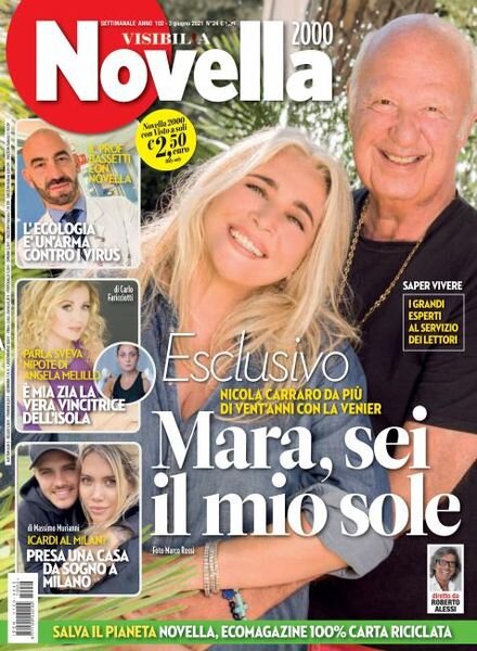 Novella 2000 – 03 giugno 2021 Cover