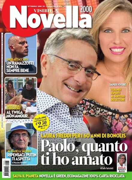 Novella 2000 – 10 Giugno 2021 Cover
