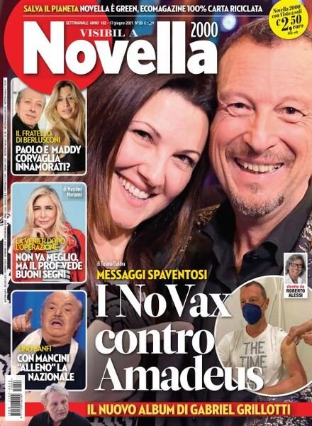 Novella 2000 – 17 giugno 2021 Cover