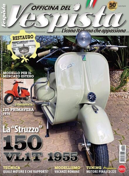 Officina del Vespista – luglio 2021 Cover