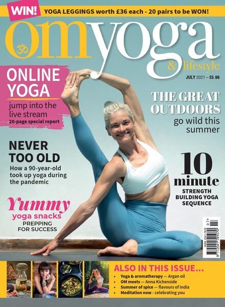 OM Yoga & Lifestyle – July 2021 Cover