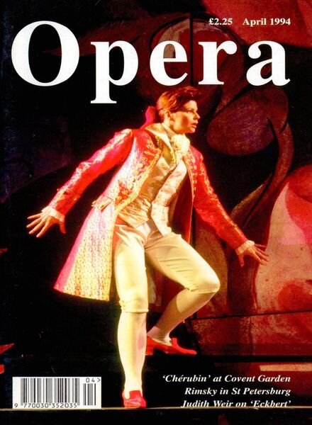 Opera – April 1994 Cover
