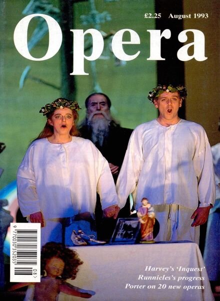 Opera – August 1993 Cover