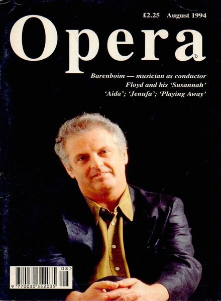 Opera – August 1994 Cover