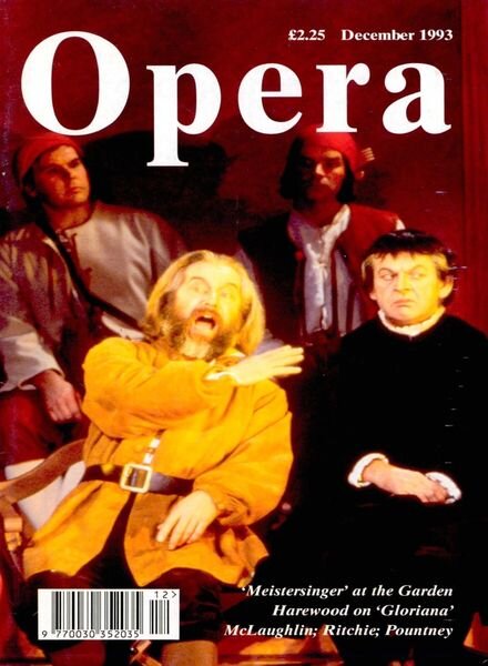 Opera – December 1993 Cover