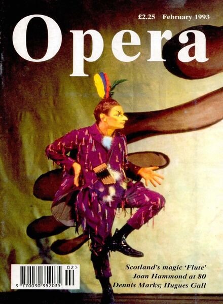 Opera – February 1993 Cover