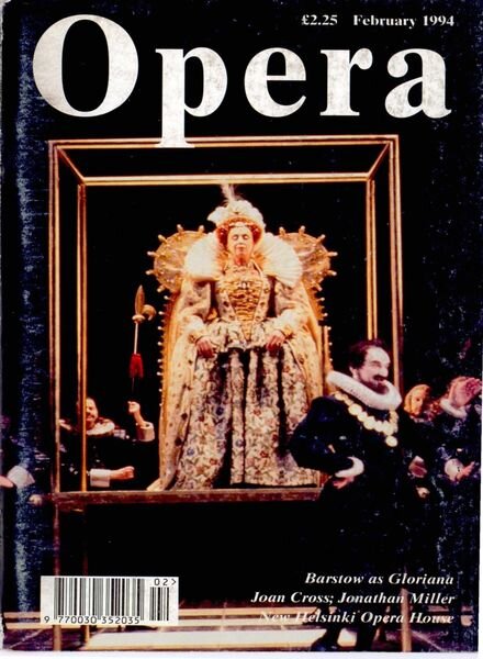 Opera – February 1994 Cover