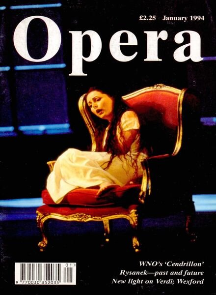 Opera – January 1994 Cover