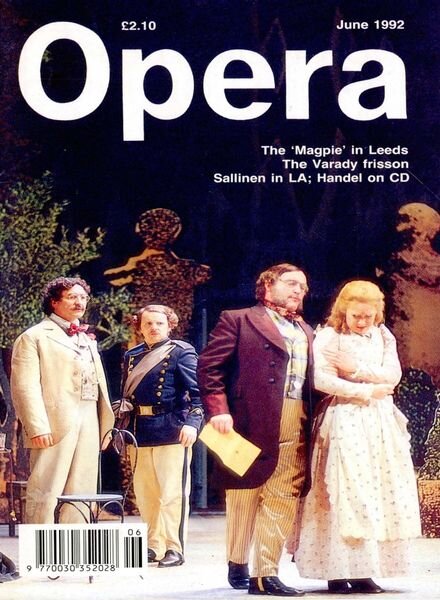 Opera – June 1992 Cover