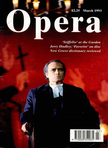 Opera – March 1993 Cover