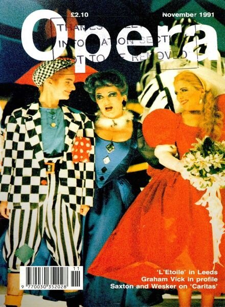 Opera – November 1991 Cover