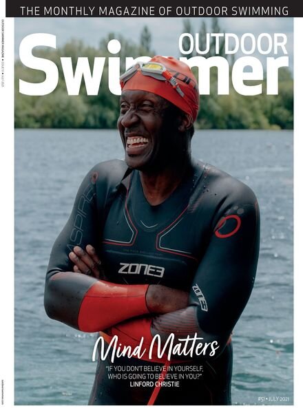 Outdoor Swimmer – July 2021 Cover