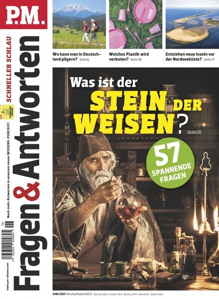 P.M Fragen & Antworten – Juni 2021 Cover