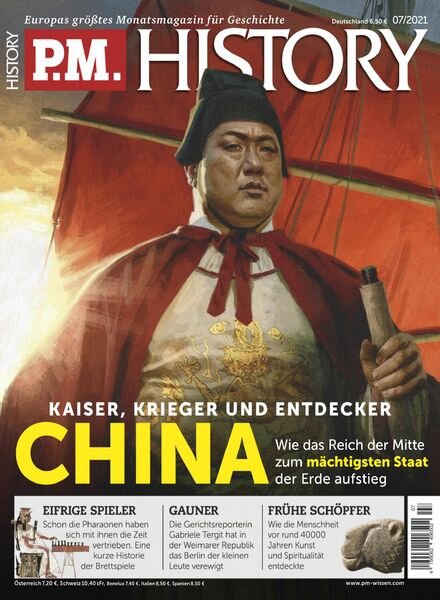 P.M History – Juli 2021 Cover