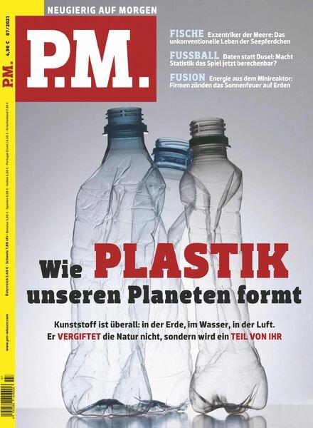 P.M Magazin – Juli 2021 Cover