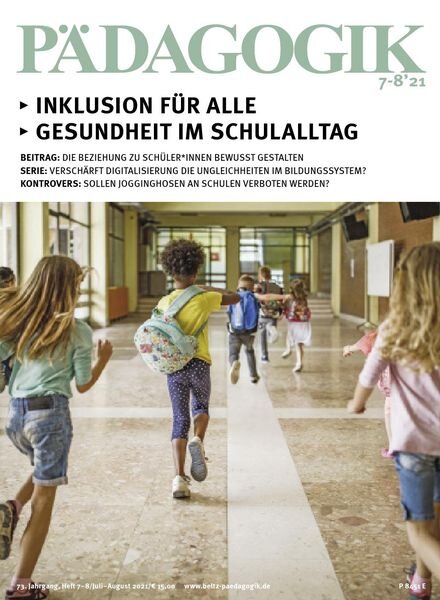 PaDAGOGIK – Juli 2021 Cover