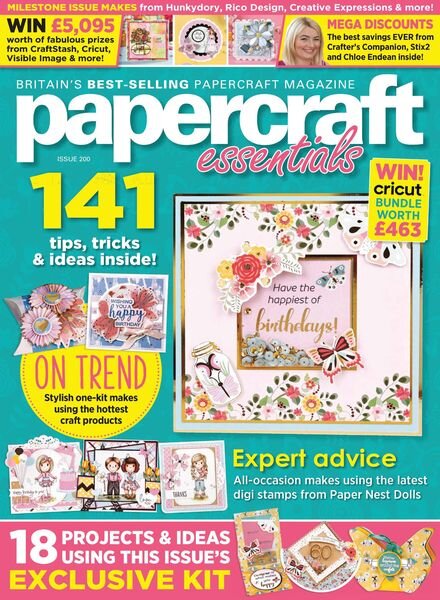 Papercraft Essentials – July 2021 Cover