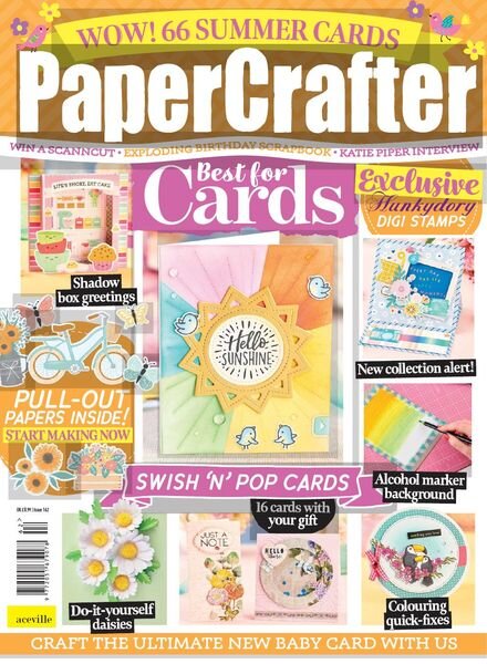 PaperCrafter – Issue 162 – August 2021 Cover