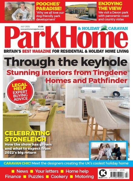 Park Home & Holiday Caravan – July 2021 Cover