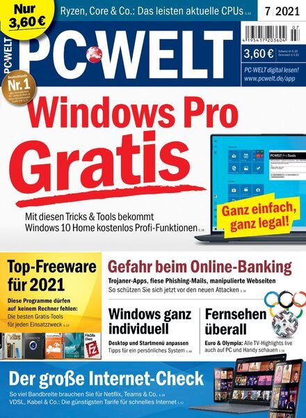 PC Welt – Juli 2021 Cover
