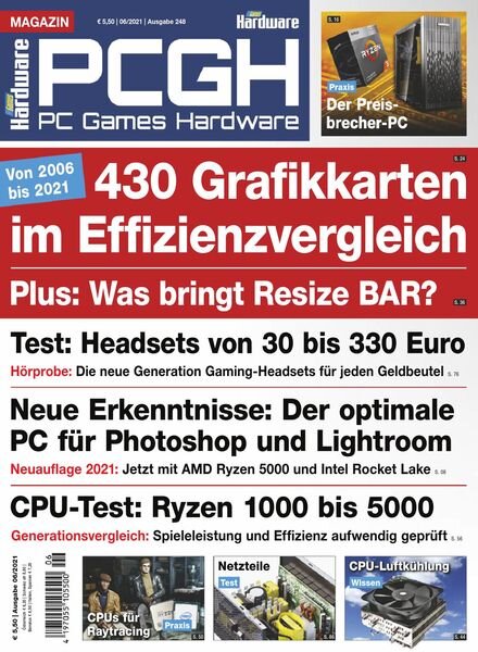PCGH – Juni 2021 Cover