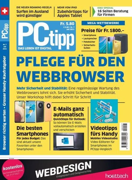 PCtipp – Juli 2021 Cover