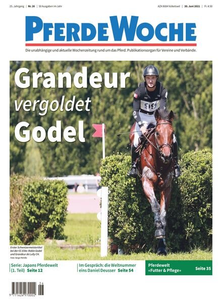 PferdeWoche – 30 Juni 2021 Cover