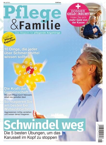 Pflege und Familie – 09 Juni 2021 Cover