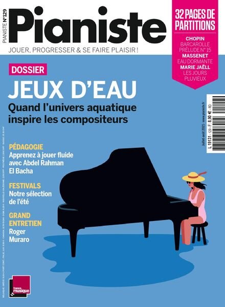 Pianiste – aout 2021 Cover