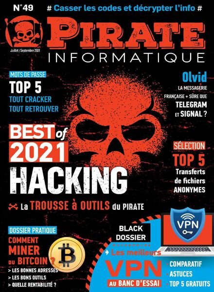 Pirate Informatique – Juillet-Septembre 2021 Cover