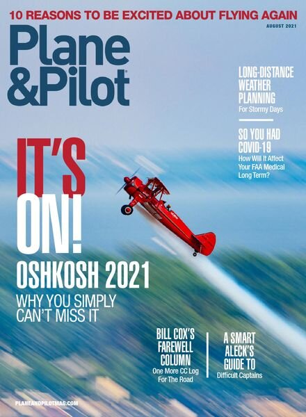 Plane & Pilot – August 2021 Cover