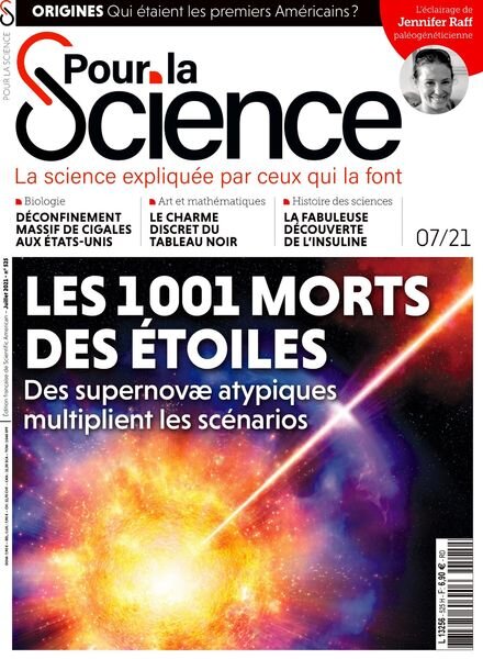 Pour la Science – Juillet 2021 Cover