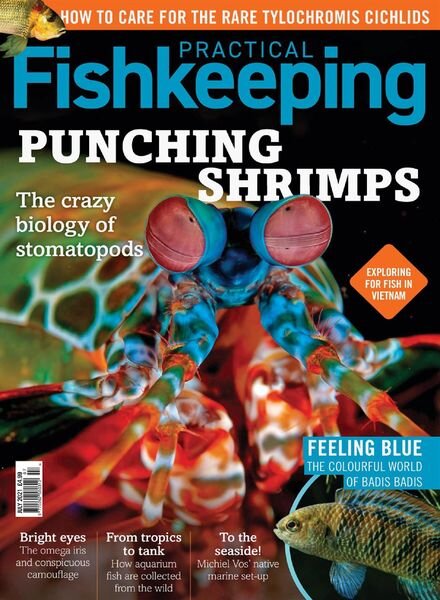 Practical Fishkeeping – July 2021 Cover