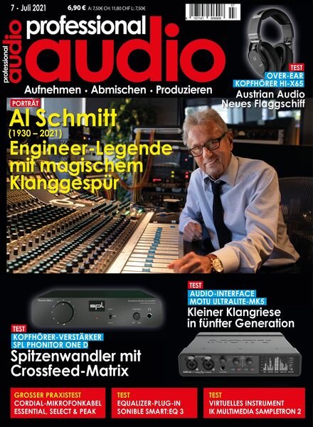 Professional audio Magazin – 22 Juni 2021 Cover
