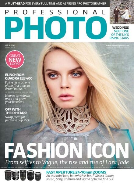 Professional Photo – Issue 106 – 30 April 2015 Cover