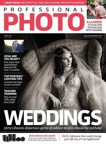 Professional Photo – Issue 115 – 7 January 2016 Cover