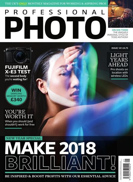 Professional Photo – Issue 141 – 4 January 2018 Cover