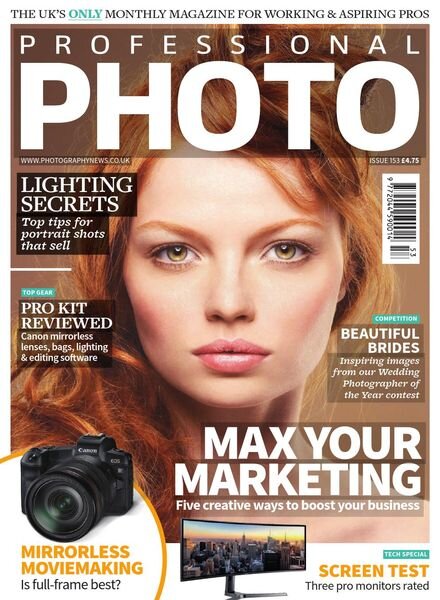 Professional Photo – Issue 153 – 11 December 2018 Cover