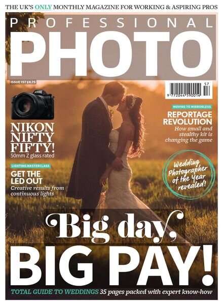 Professional Photo – Issue 157 – 28 March 2019 Cover
